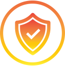 Shield with checkmark icon