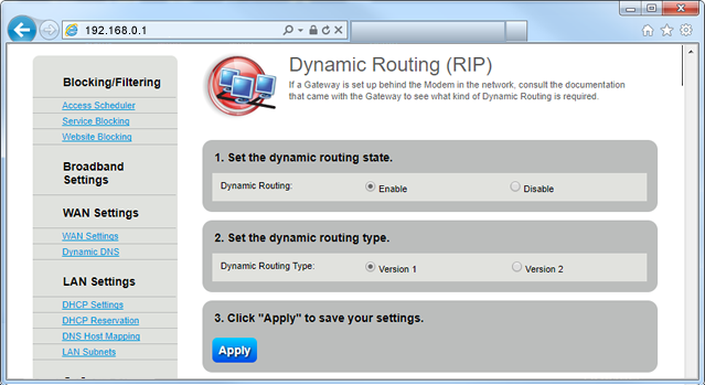 Dynamic Routing Step 6